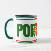 Sippin' met Portugal Patriotic Coffee Mok (Links)