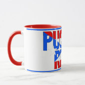 Sippin' met Puerto Rico Patriotic Coffee Mok (Links)