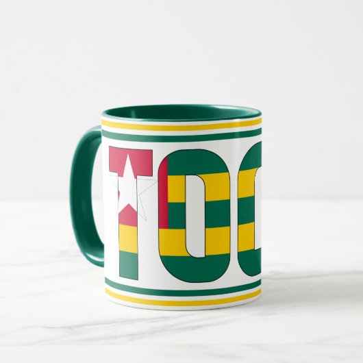 Sippin' met Togo Patriotic Coffee Mok (Voorkant links)