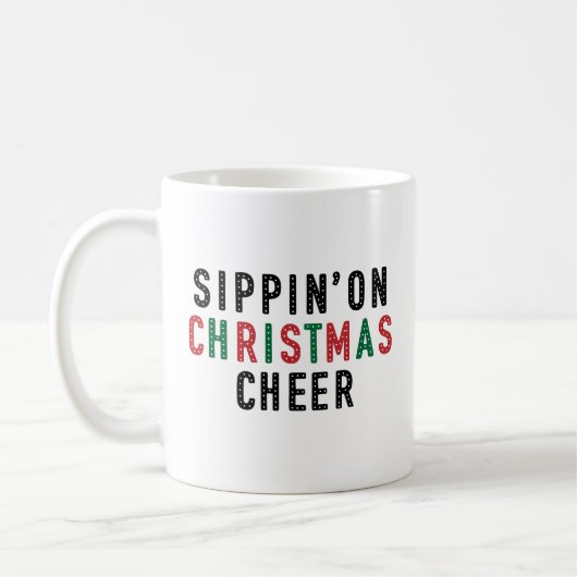 Sippin' On Christmas Cheer Koffiemok (Links)