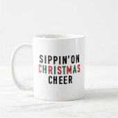 Sippin' On Christmas Cheer Koffiemok (Links)