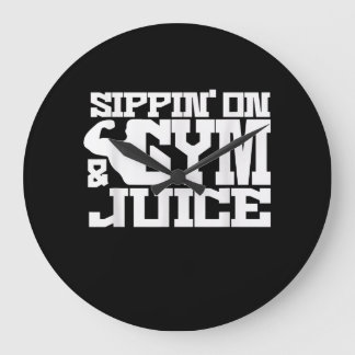 Sippin on Gym Juice - Mannen Shirten voor werkende Grote Klok