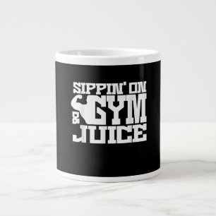 Sippin on Gym Juice - Mannen Shirten voor werkende Grote Koffiekop