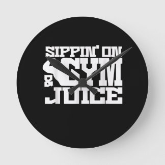 Sippin on Gym Juice - Mannen Shirten voor werkende Ronde Klok