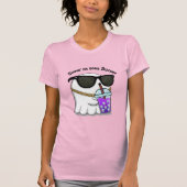 Sippin’ on Some Sizzurp Ghost Tee – Cute Funny Hip T-shirt (Voorkant)