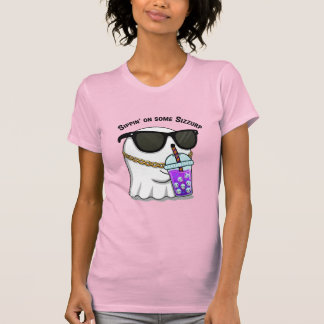 Sippin’ on Some Sizzurp Ghost Tee – Cute Funny Hip T-shirt