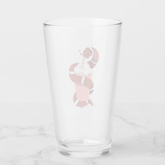 "Sippin' Snake" glas (Achterkant)