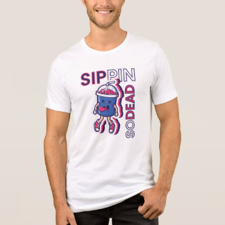 Sippin’ So Dead – Grappig Cartoon Slushie T-shirt
