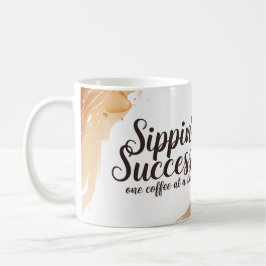 Sippin’ Succes Koffie Mok – Motivatie Stijlvol