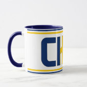 "Sippin' with Chad" Patriottische koffie Mok (Links)