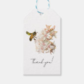 Sipping bee, cadeaulabel (Voorkant)