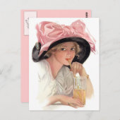 Sipping Soda Briefkaart (Voorkant / Achterkant)