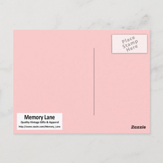 Sipping Soda Briefkaart (Achterkant)