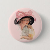 Sipping Soda Ronde Button 5,7 Cm (Voorkant)