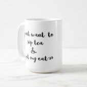 Sipping Tea Koffiemok (Voorkant links)