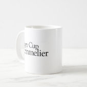 Sippy Cup Sommelier Koffiemok (Voorkant links)