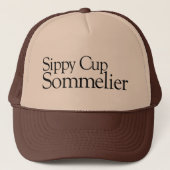 Sippy Cup Sommelier Trucker Pet (Voorkant)