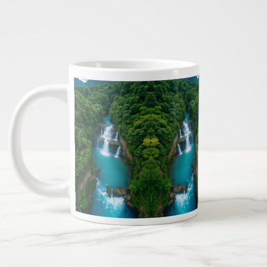 Sips bij de Herfsten - Tropische waterval Grote Koffiekop (Links)