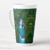 Sips bij de Herfsten - Tropische waterval Latte Mok (Linkerhoek)