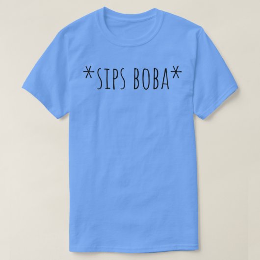Sips Boba 1 T-shirt (Design voorkant)
