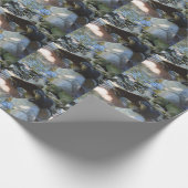 *Sips by the Stream: Otters Drink van de rivier Cadeaupapier (Hoek)