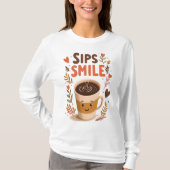 Sips glimlachen t-shirt (Voorkant)