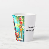 Sips of Serenity: een kopje om te koesteren Latte Mok (Voorkant)