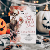 Sips op het punt om naar beneden Halloween Party I Kaart