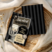 Sips op het punt om naar beneden te gaan volwassen kaart