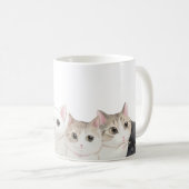 Sips & Stickers – Spint-fect Cat Vibes Mok (Voorkant rechts)