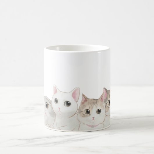 Sips & Stickers – Spint-fect Cat Vibes Mok (Center)