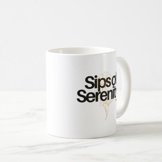 SIPS VAN SERENITEIT. KOFFIEMOK (Voorkant rechts)