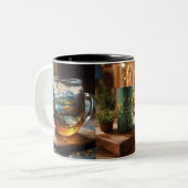 Sips van sereniteit Mok (Voorkant links)