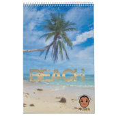 Siquijor Beach-desktop Kalender (Hoes)