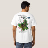 Siquijor Map【Back Print Only】 T-shirt (Achterkant volledig)