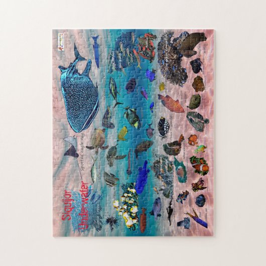 Siquijor Underwater World Legpuzzel (Verticaal)