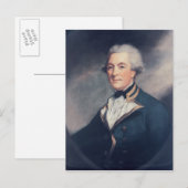 Sir Andrew Hamond, Bt. Briefkaart (Voorkant / Achterkant)