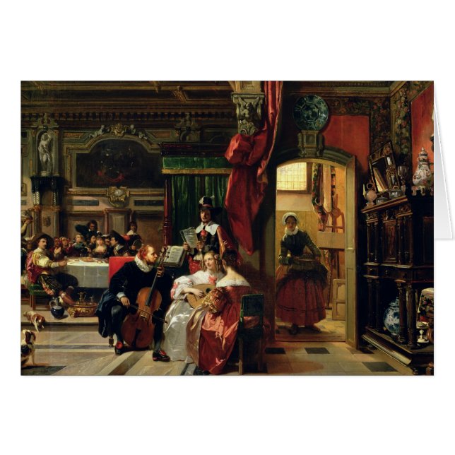 Sir Anthony van Dyck in Londen, 1837 (Voorkant Horizontaal)