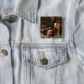 Sir Anthony van Dyck in Londen, 1837 Vierkante Button 5,1 Cm (In situ)