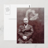 Sir Arthur Conan Doyle Victoriaans Ghost Briefkaart (Voorkant / Achterkant)