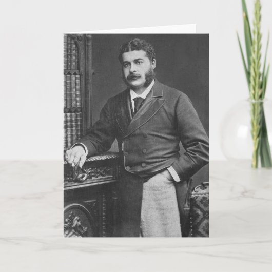 Sir Arthur Sullivan Kaart (Voorkant)