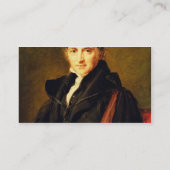 Sir Augustus Wall Callcott (1799-1844) 1847 (aardo Visitekaartje (Achterkant)