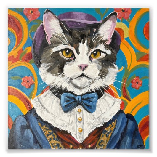 Sir Bartholomew Buttons Foto Afdruk (Voorkant)