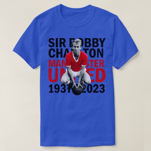 Sir Bobby Charlton United T-shirt (Design voorkant)