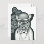 Sir Bouledogue Briefkaart (Voorkant / Achterkant)