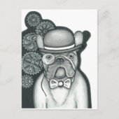 Sir Bouledogue Briefkaart (Voorkant)