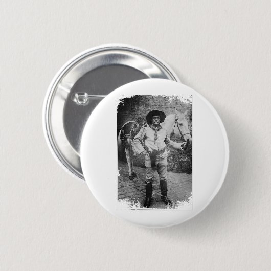 Sir Cave Ronde Button 5,7 Cm (Voorkant /achterkant)