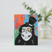 Sir Chimpy Briefkaart (Staand voorkant)