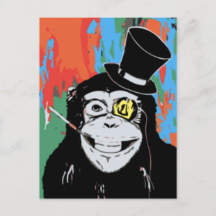 Sir Chimpy Briefkaart