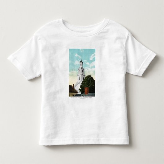 Sir Christopher Wren Tower Uitzicht Kinder Shirts (Voorkant)